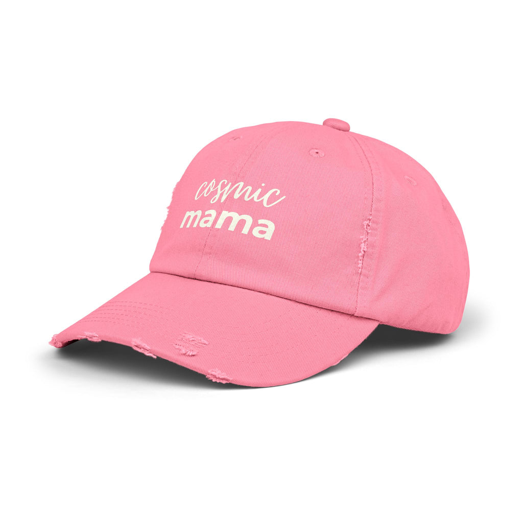 Cosmic Mama - Distressed Hat - DTG