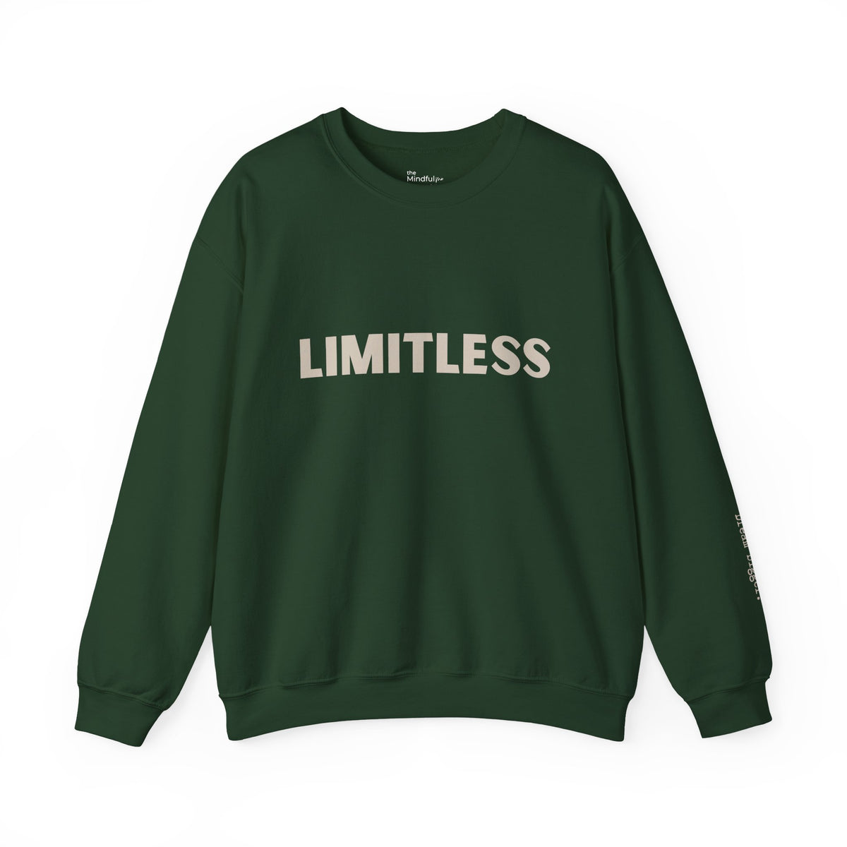 Limitless | Unisex Graphic Crewneck | Affirmation Sweatshirt | The MindfulMe Company
