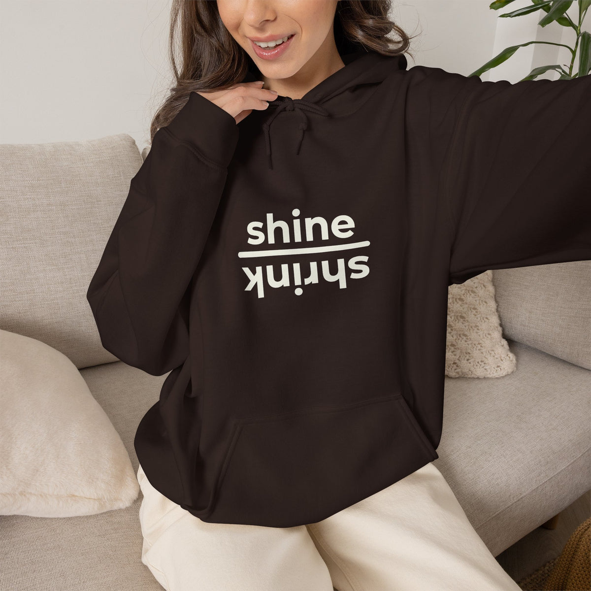 Shine over Shrink | Unisex Hoodie | The MindfulMe Company