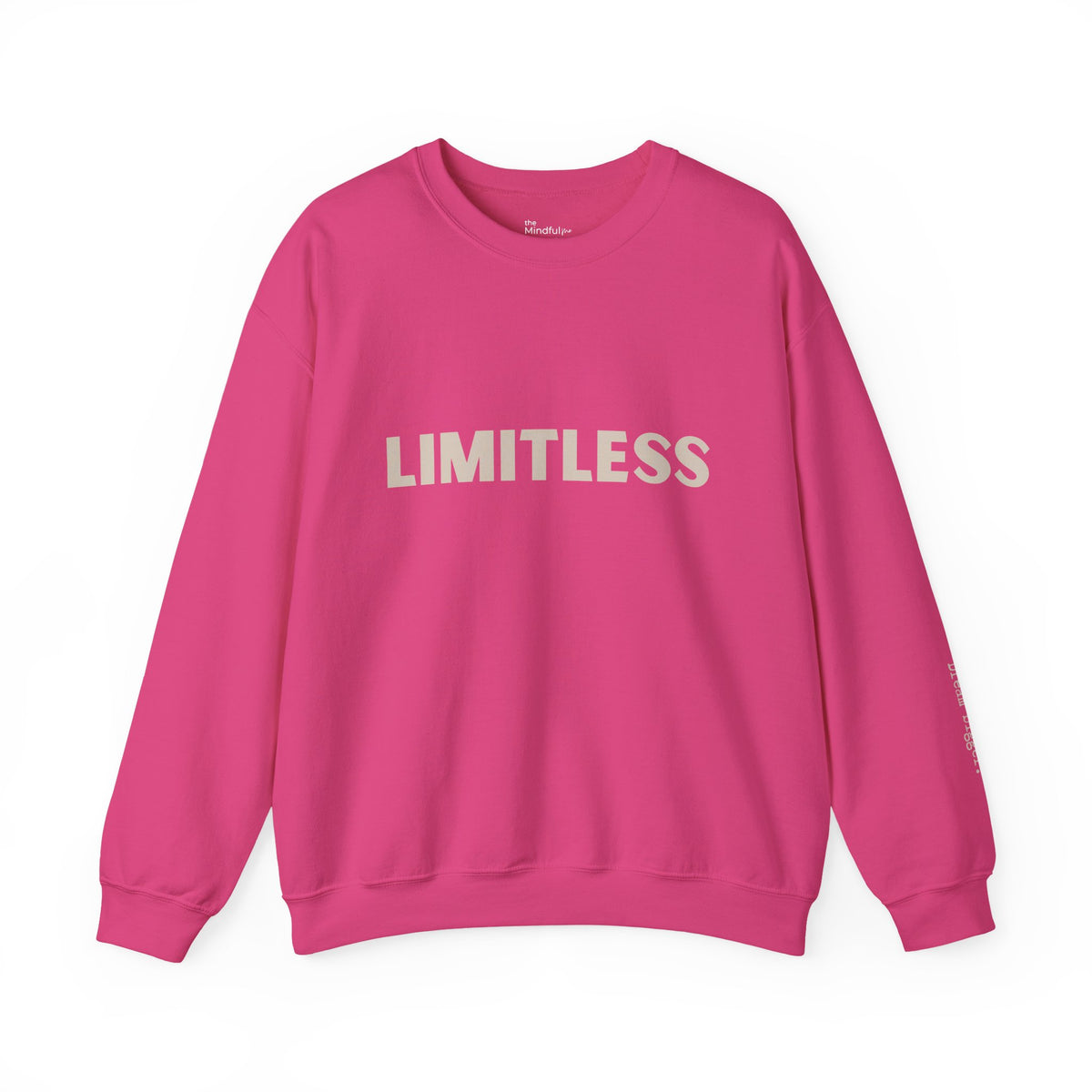 Limitless | Unisex Graphic Crewneck | Affirmation Sweatshirt | The MindfulMe Company