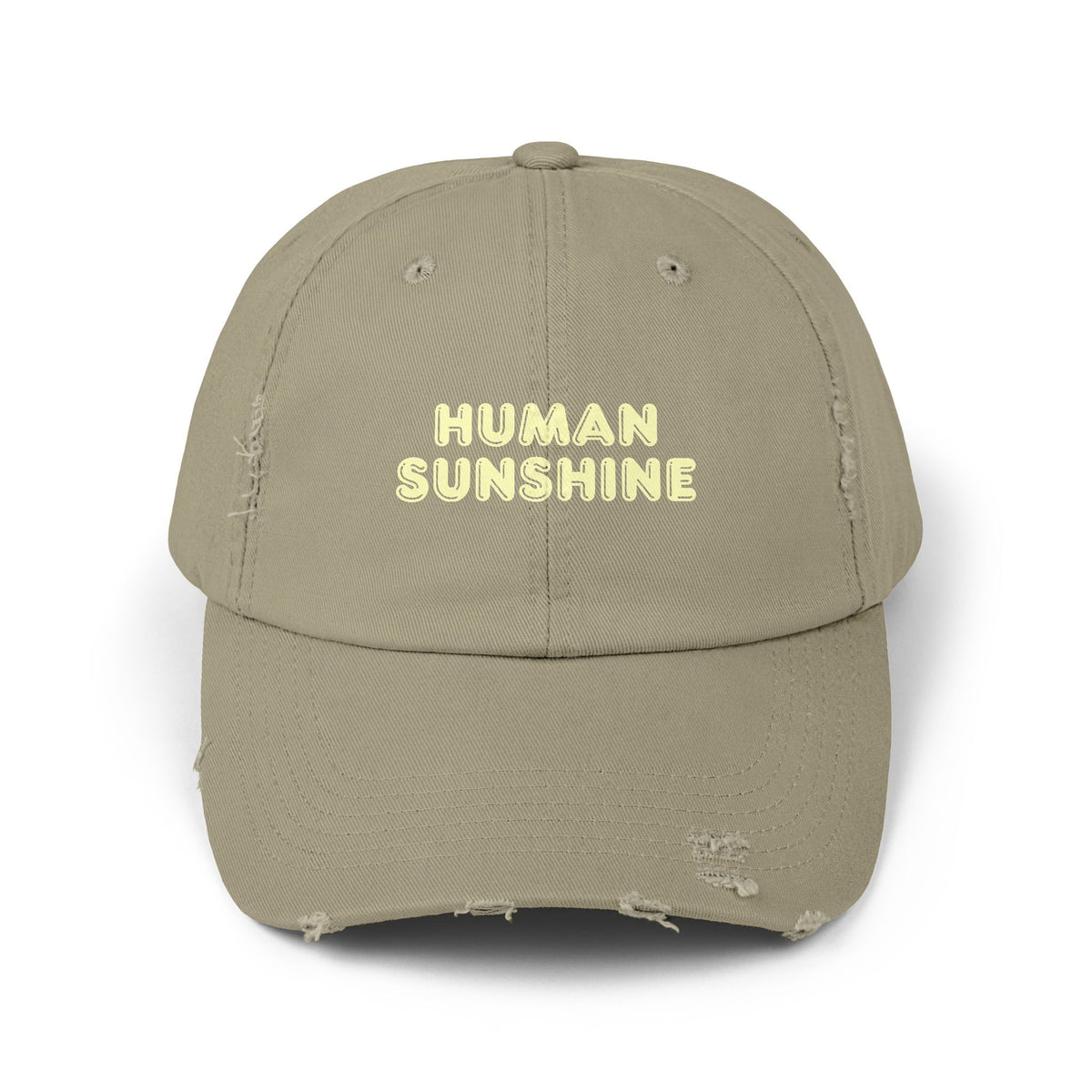Human Sunshine - Distressed Baseball Cap