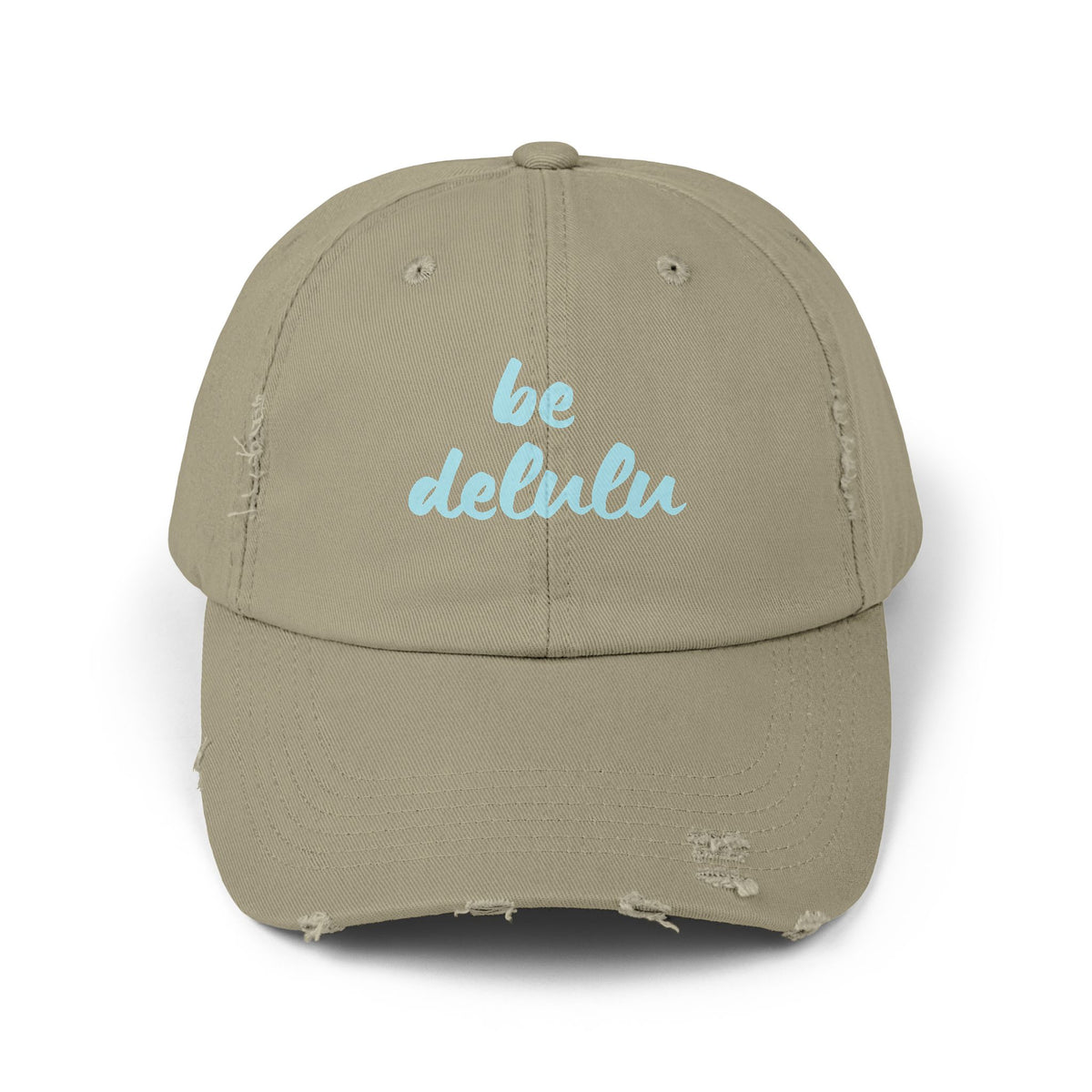 Be Delulu - Distressed Baseball Cap