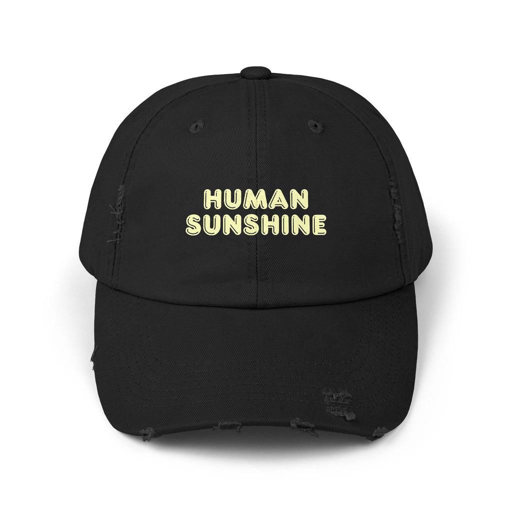 Human Sunshine - Distressed Baseball Cap