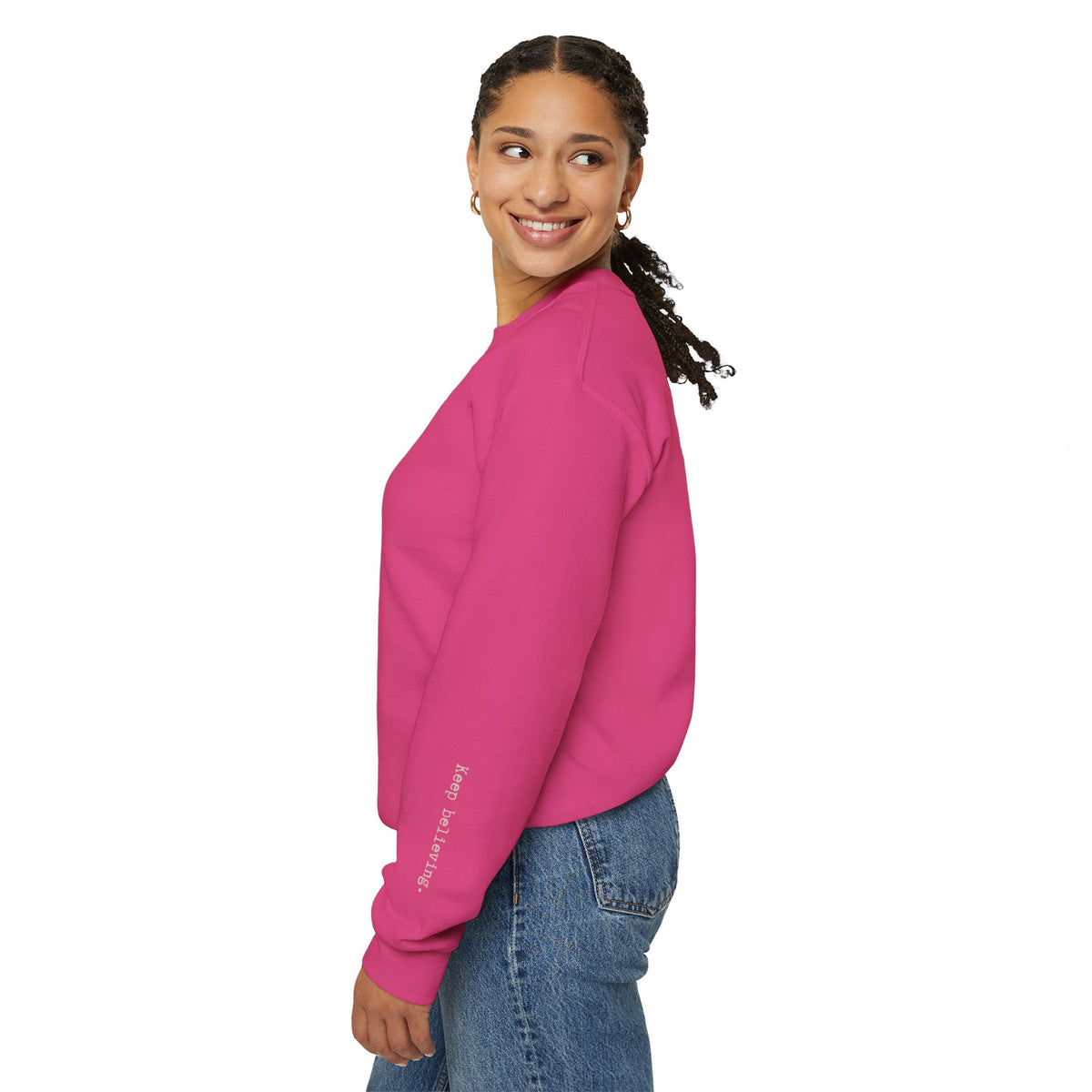 Delulu | Unisex Graphic Crewneck | Affirmation Sweatshirt | The MindfulMe Company
