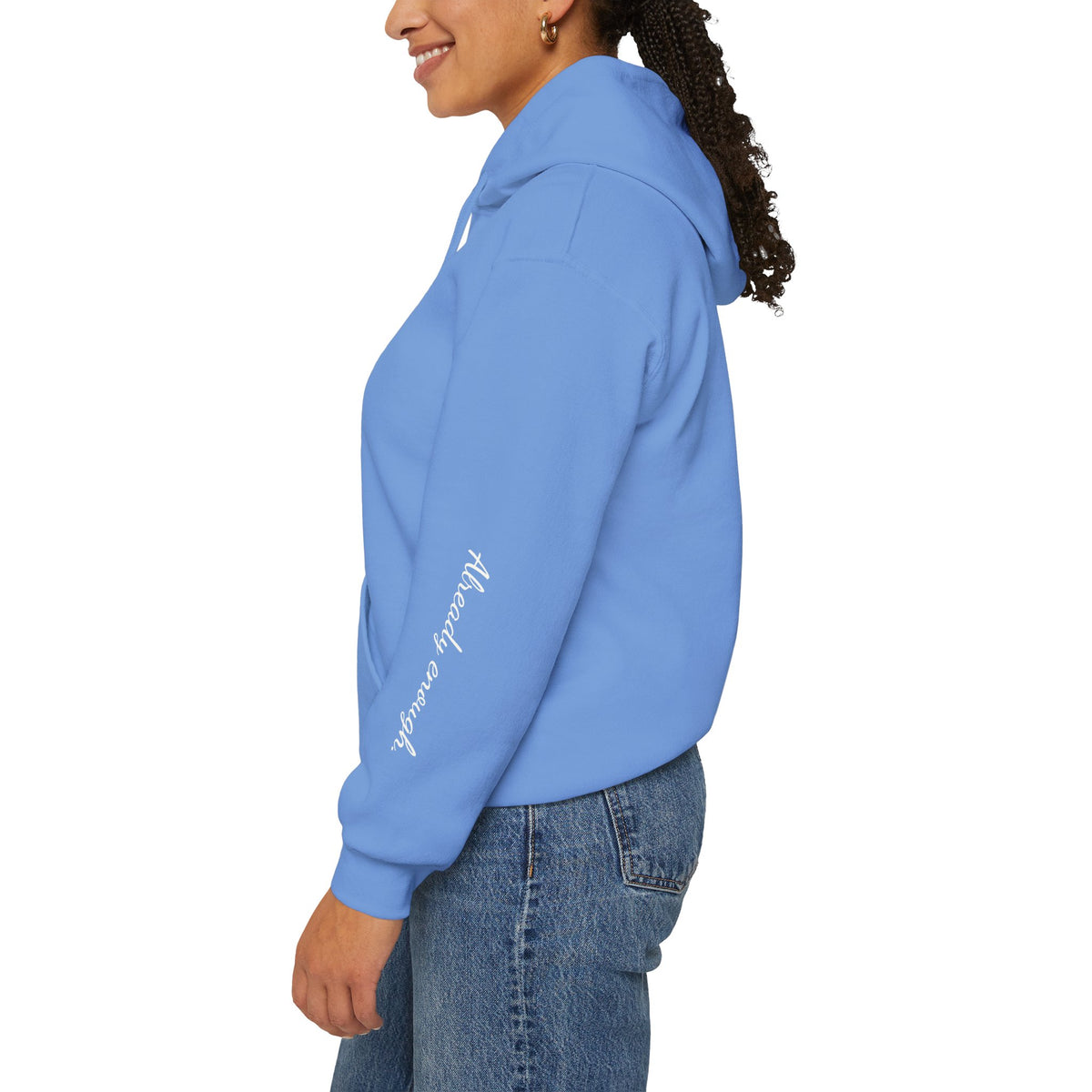Enough over More | Unisex Hoodie | The MindfulMe Company