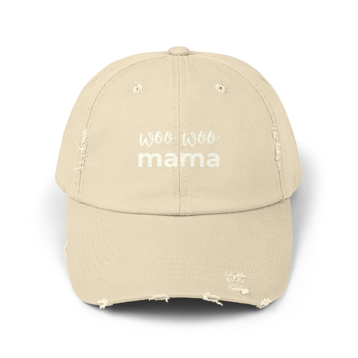 Woo Woo Mama - Distressed Hat
