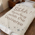 Throw Blanket - Syncing with the Universe - Soft Sand