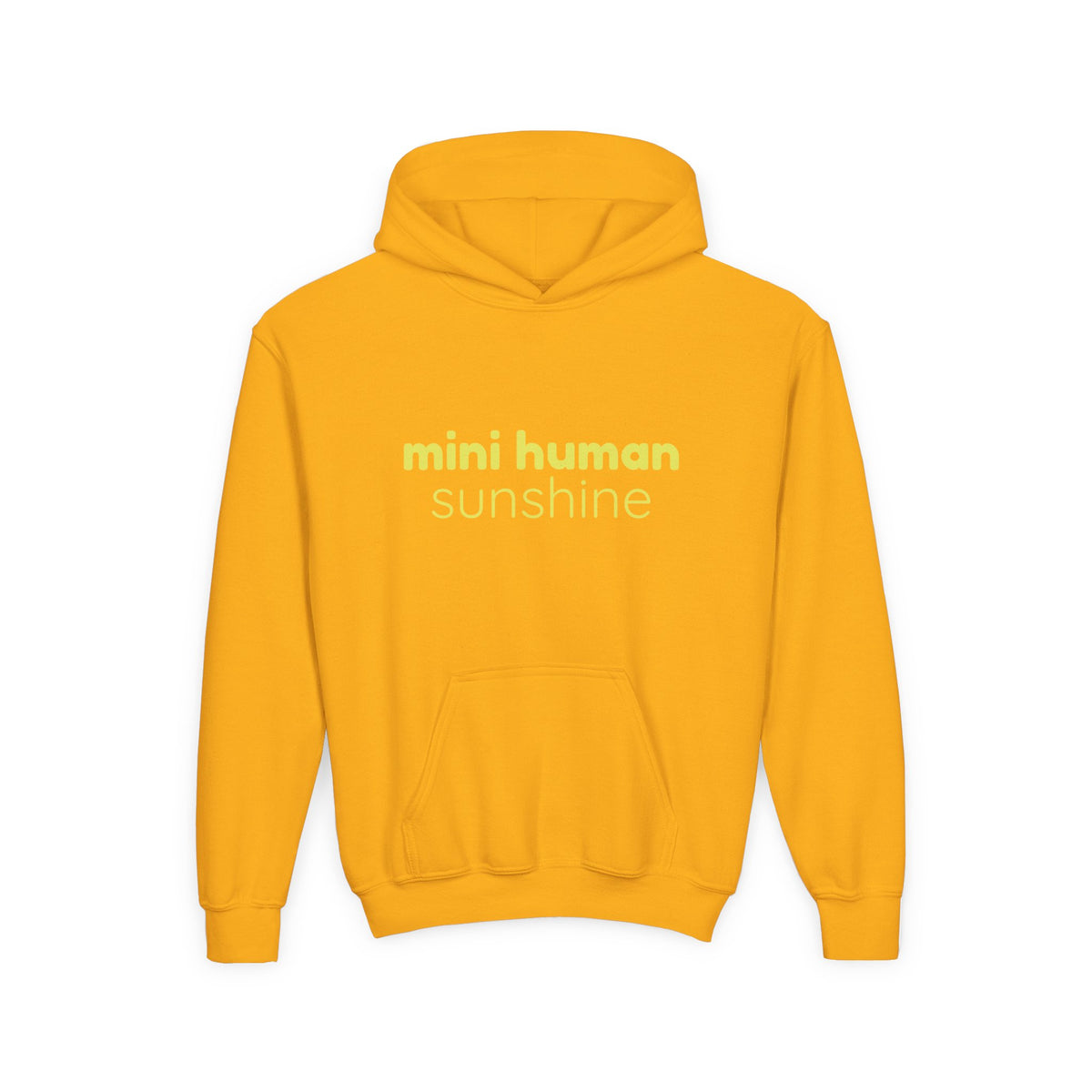 Mini Human Sunshine Youth Hoodie