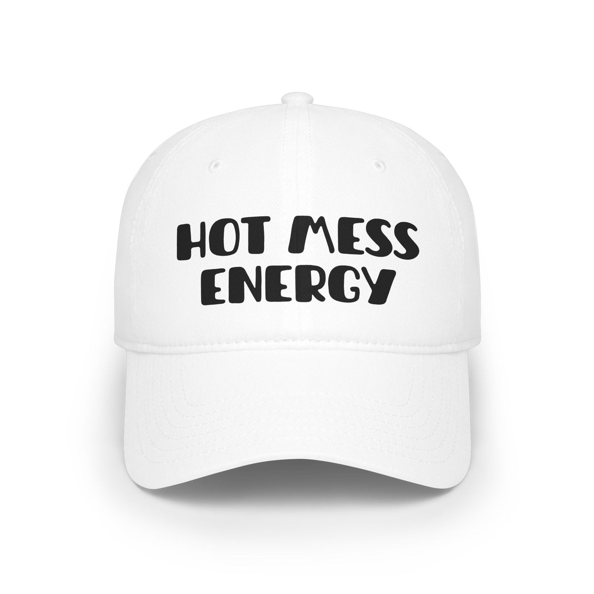 Hot Mess Energy - Baseball Cap - DTG