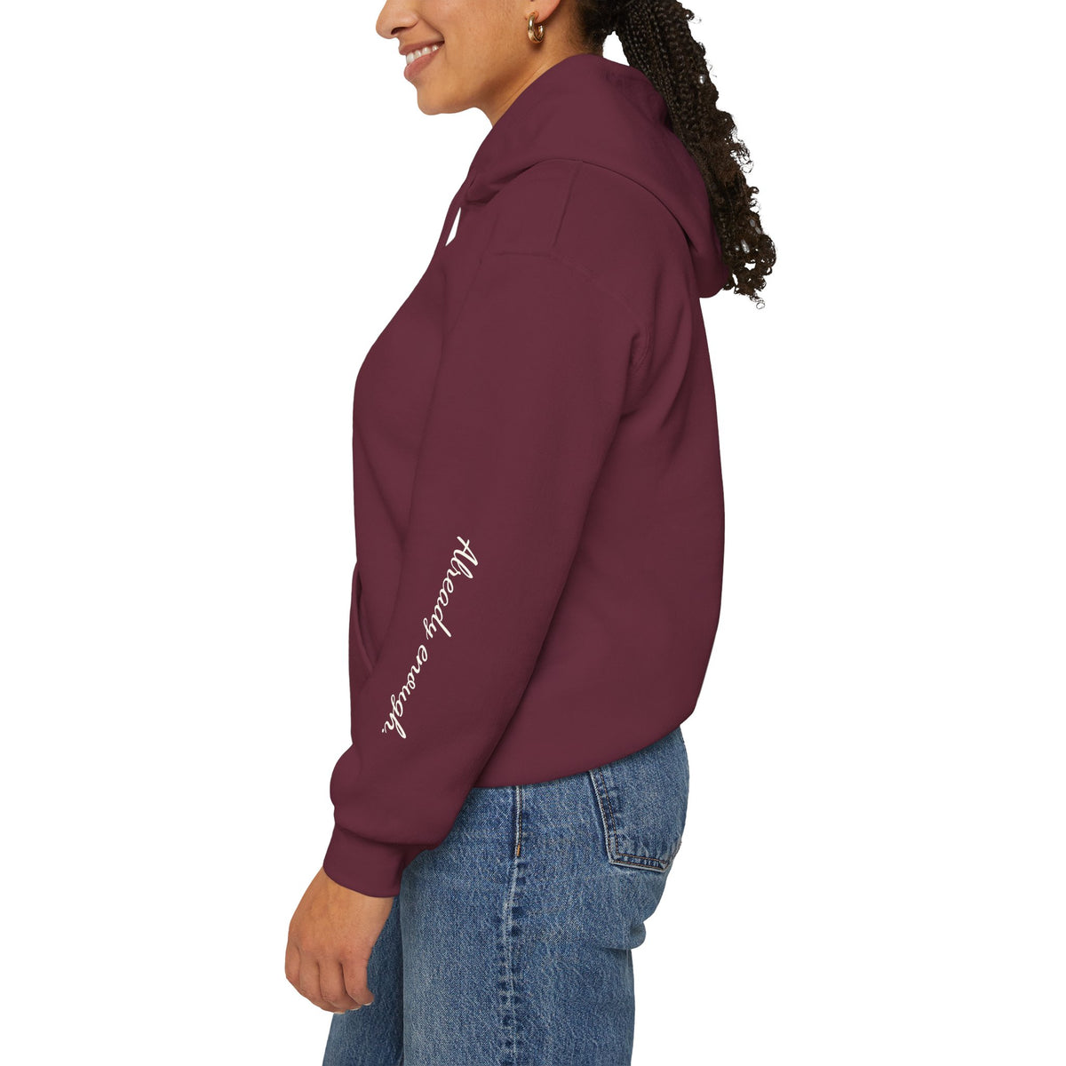 Enough over More | Unisex Hoodie | The MindfulMe Company