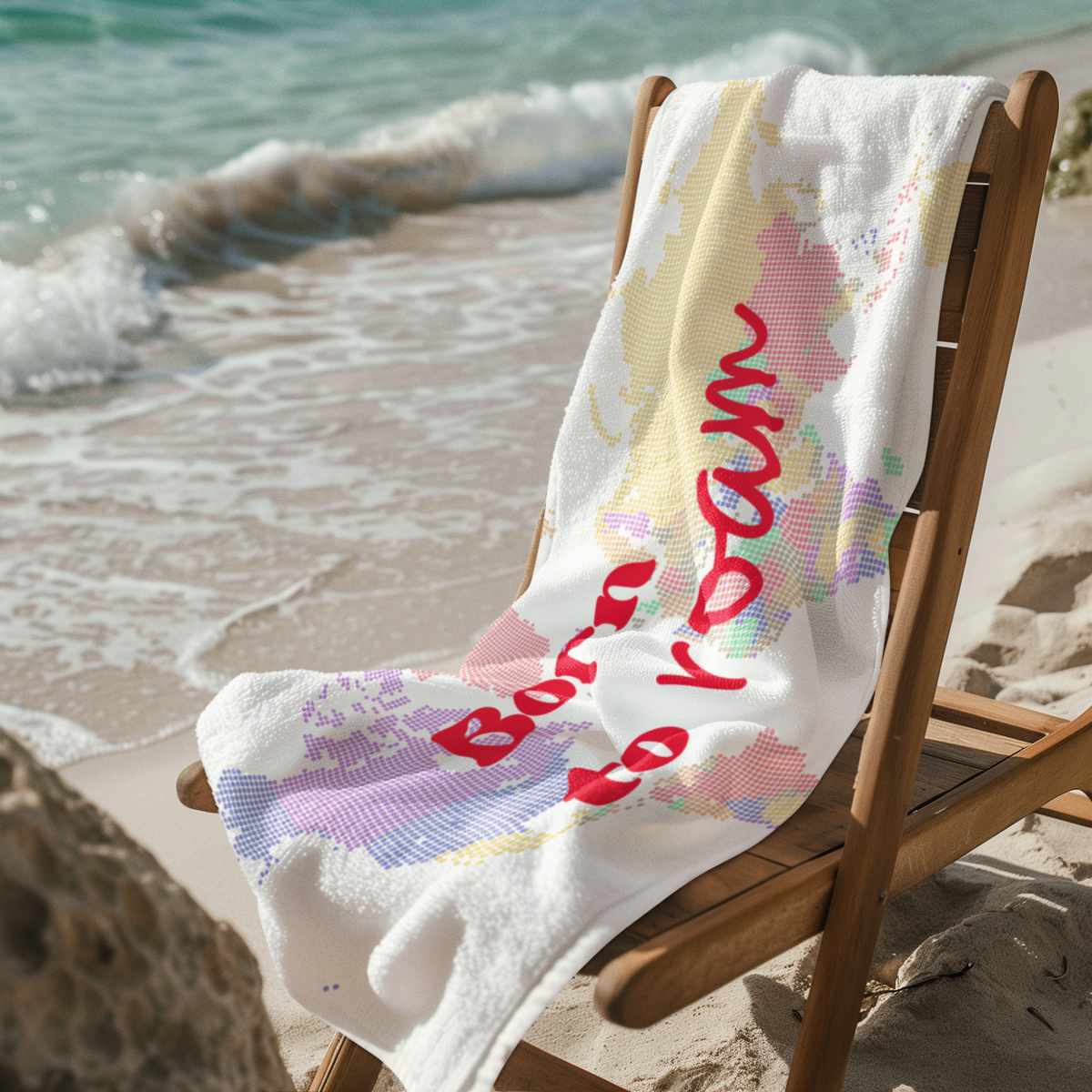Beach Towel - Born To Roam