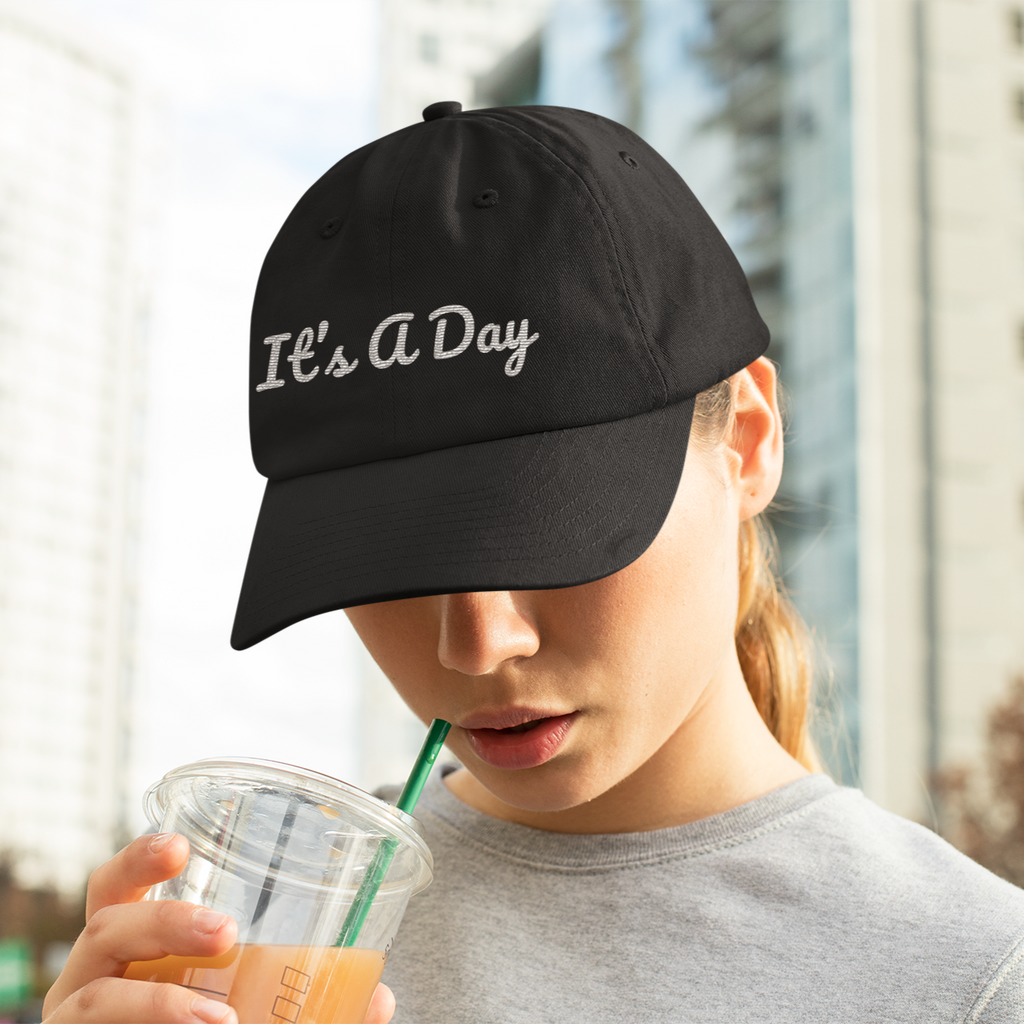 It's A Day - Organic Baseball Cap - Embroidered