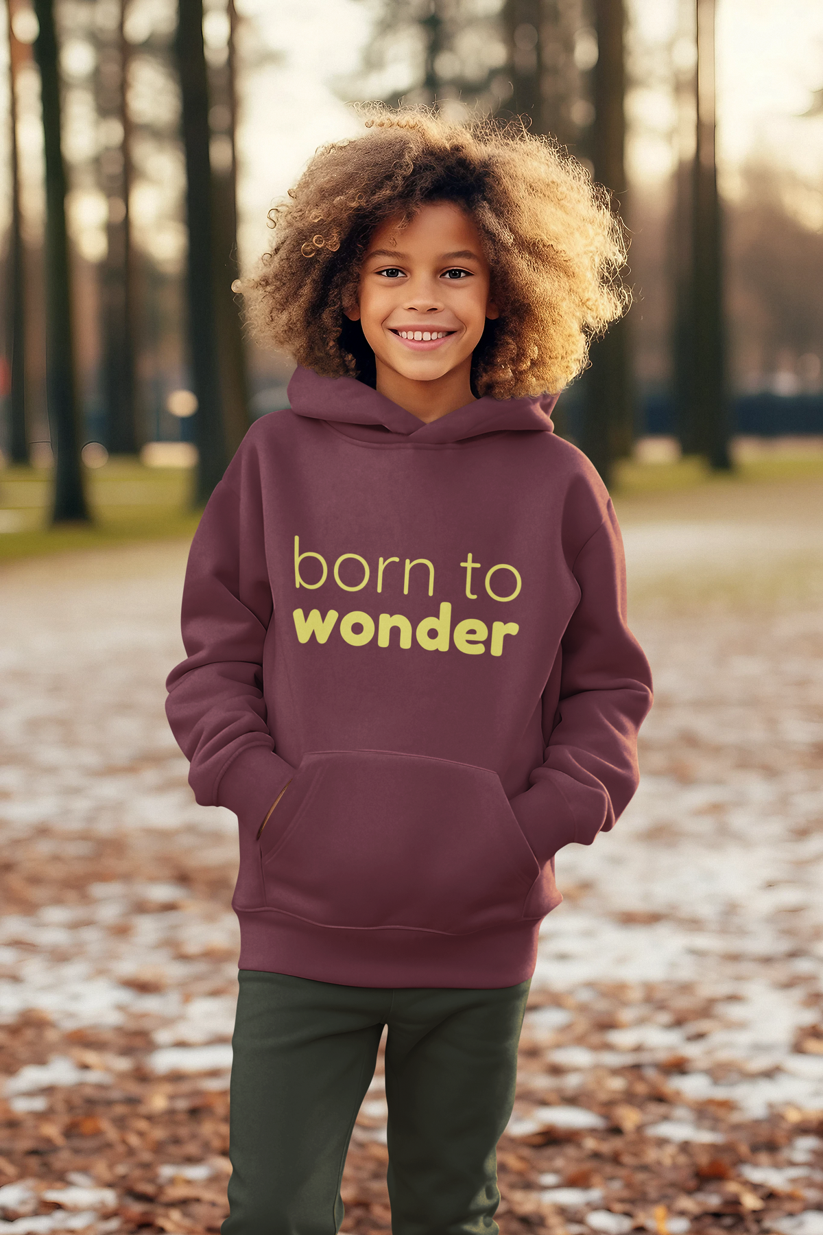 Born to Wonder Youth Hoodie