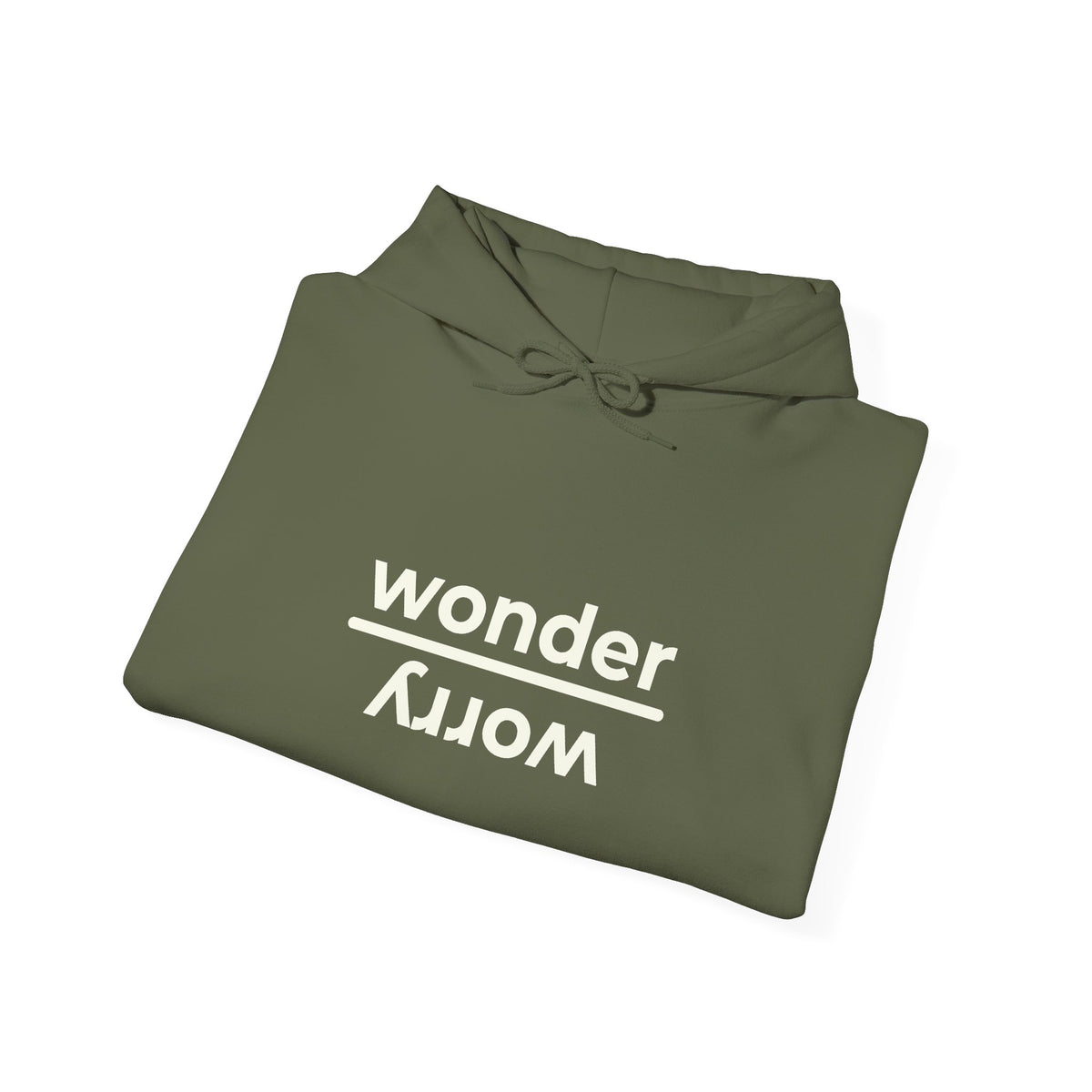Wonder over Worry | Unisex Hoodie | The MindfulMe Company