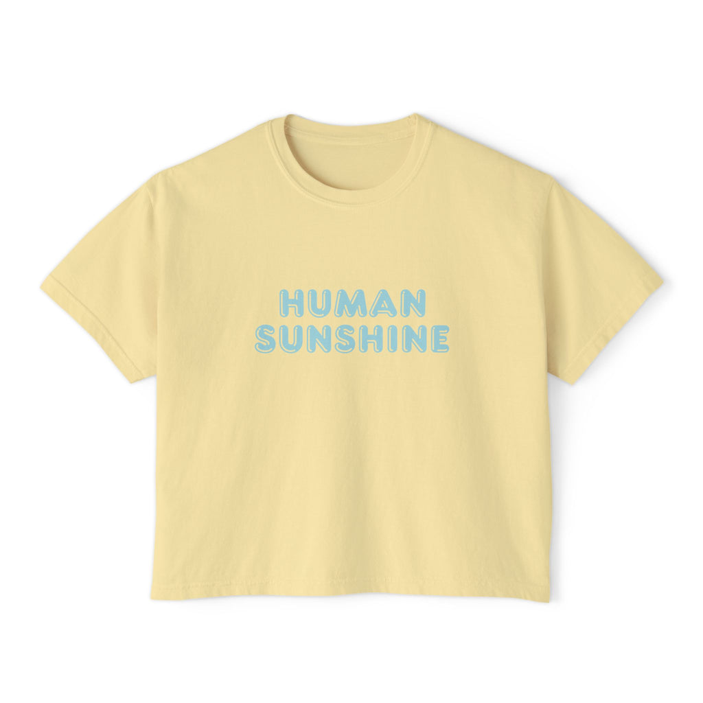 Human Sunshine Boxy TShirt