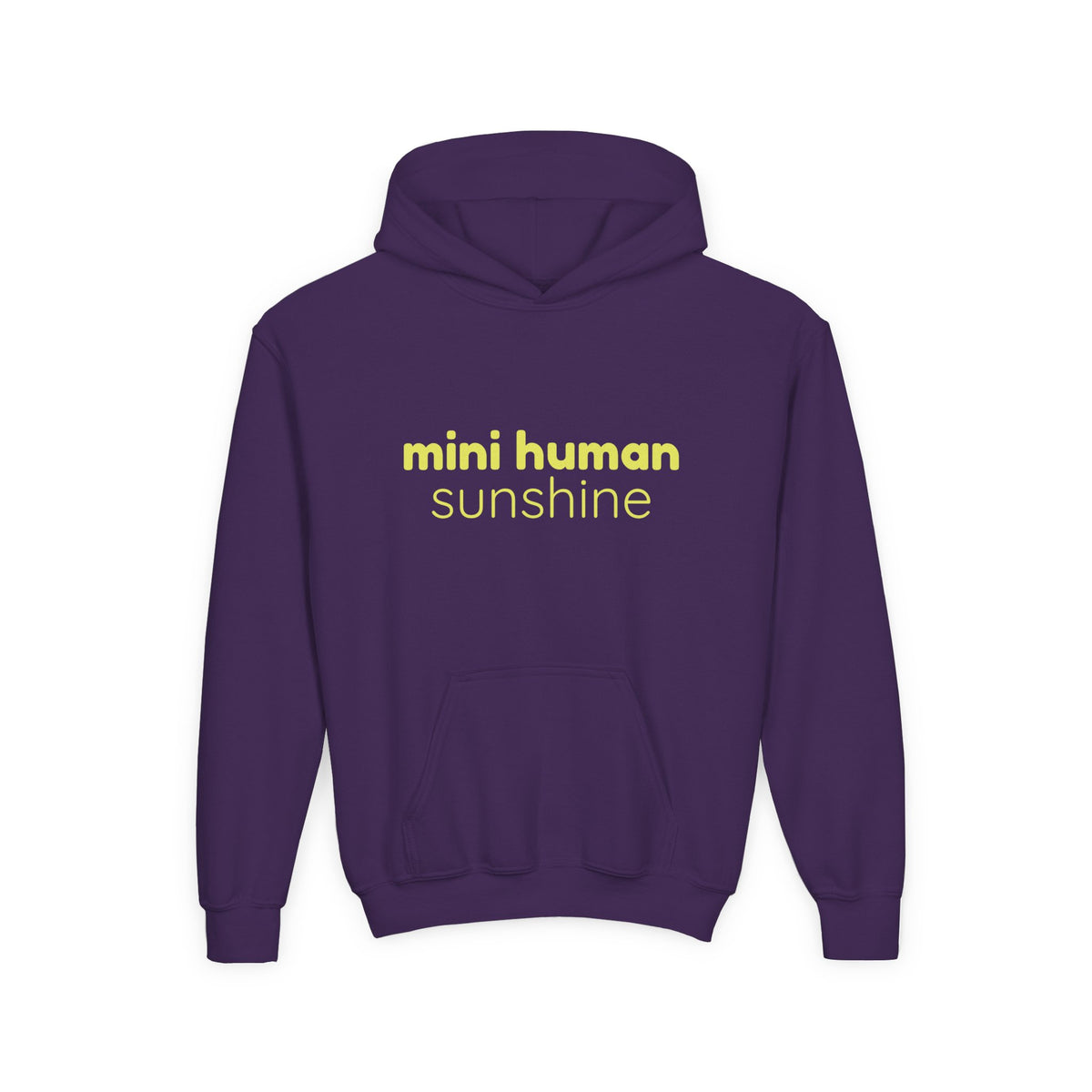 Mini Human Sunshine Youth Hoodie