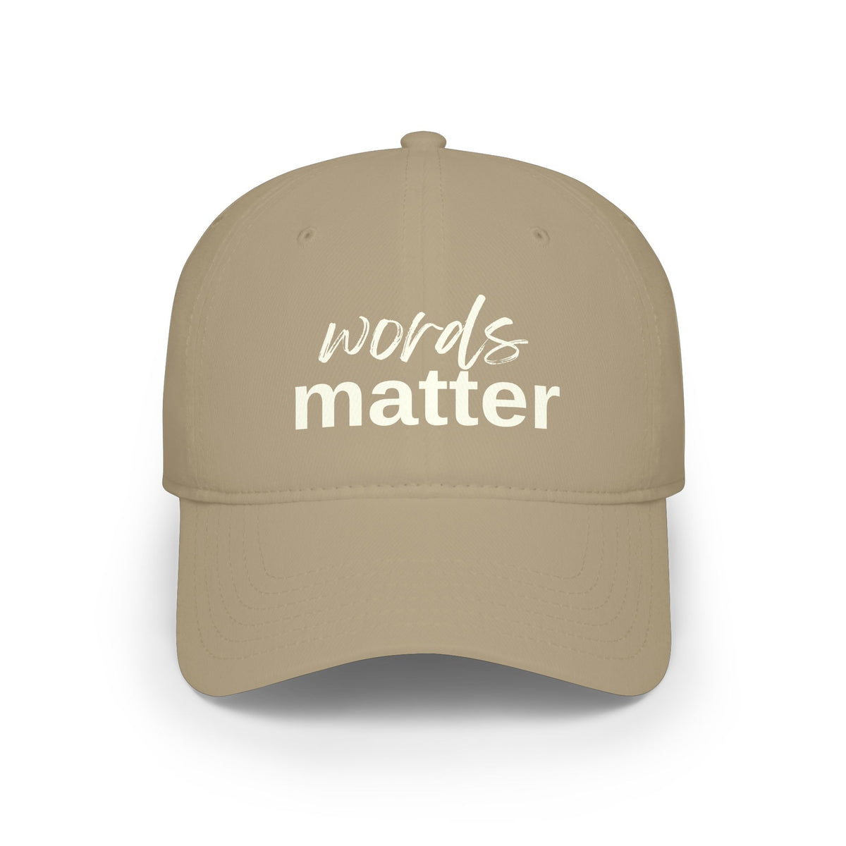 Words Matter - Baseball Cap - DTG