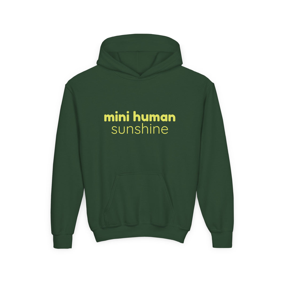 Mini Human Sunshine Youth Hoodie