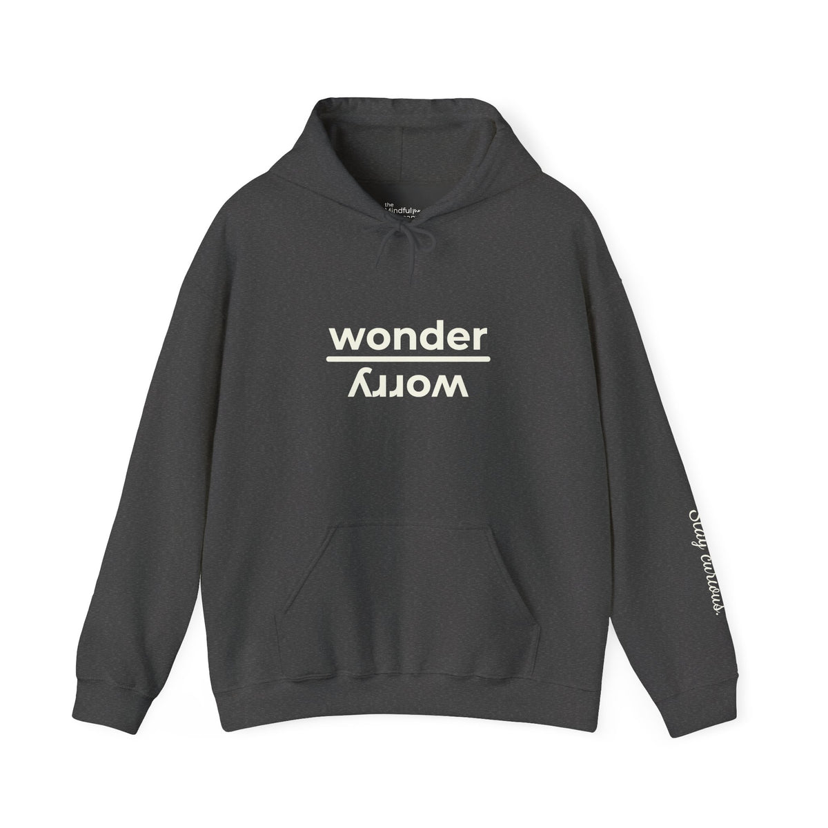 Wonder over Worry | Unisex Hoodie | The MindfulMe Company
