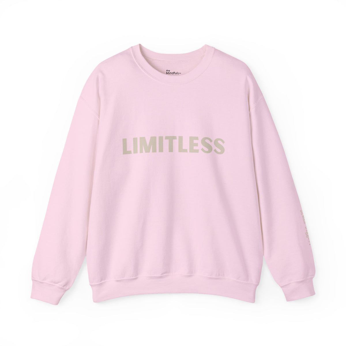 Limitless | Unisex Graphic Crewneck | Affirmation Sweatshirt | The MindfulMe Company