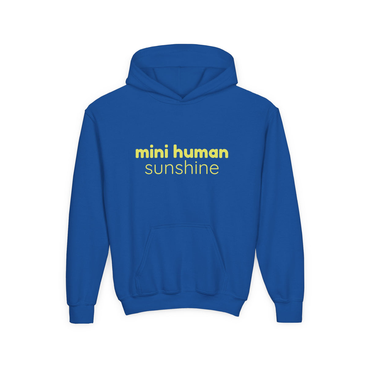 Mini Human Sunshine Youth Hoodie