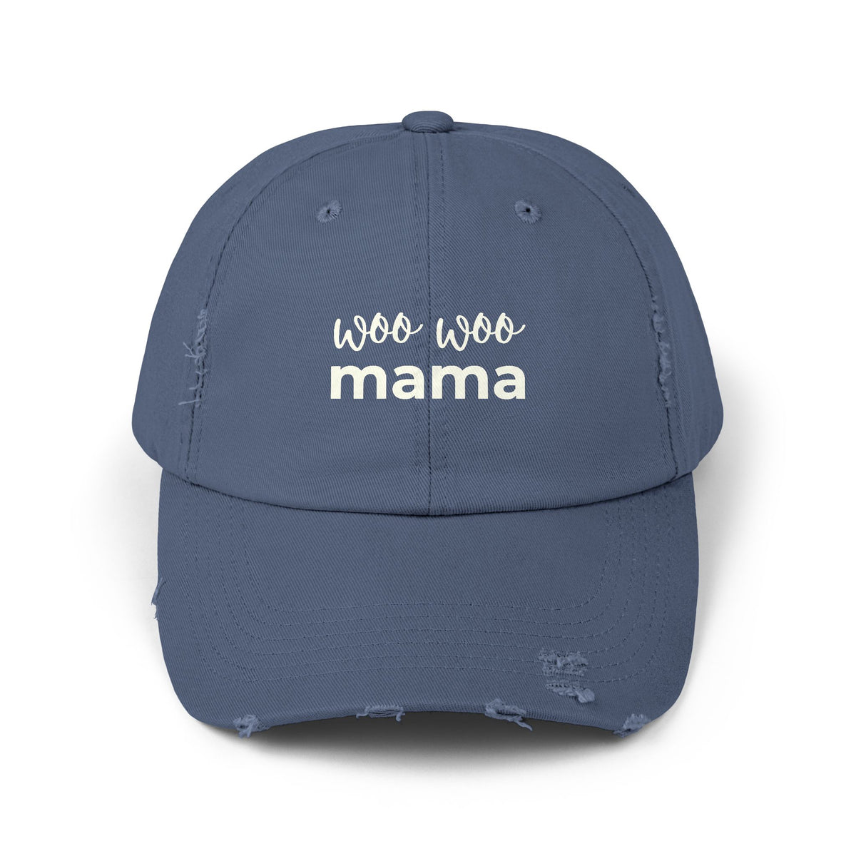 Woo Woo Mama - Distressed Hat