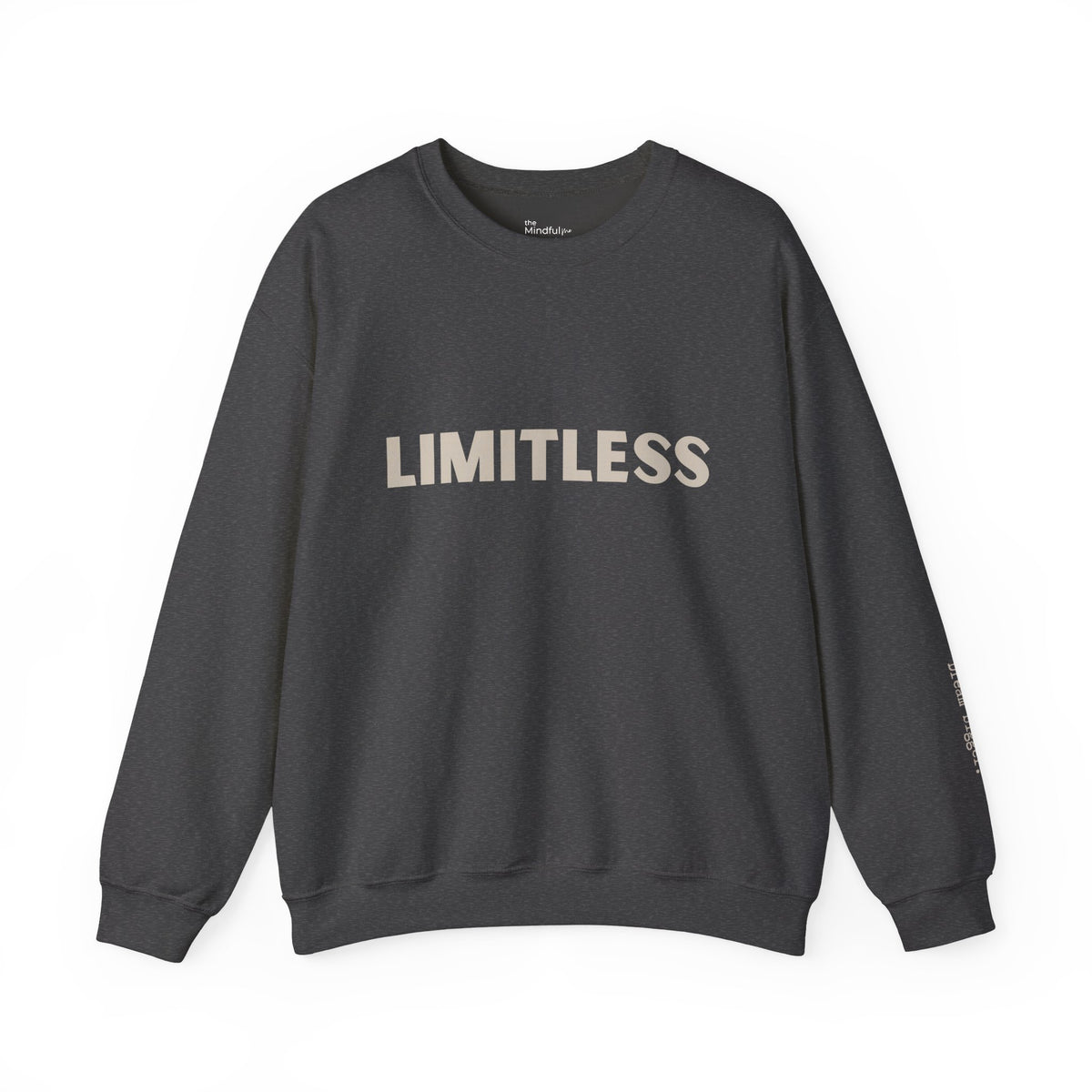 Limitless | Unisex Graphic Crewneck | Affirmation Sweatshirt | The MindfulMe Company