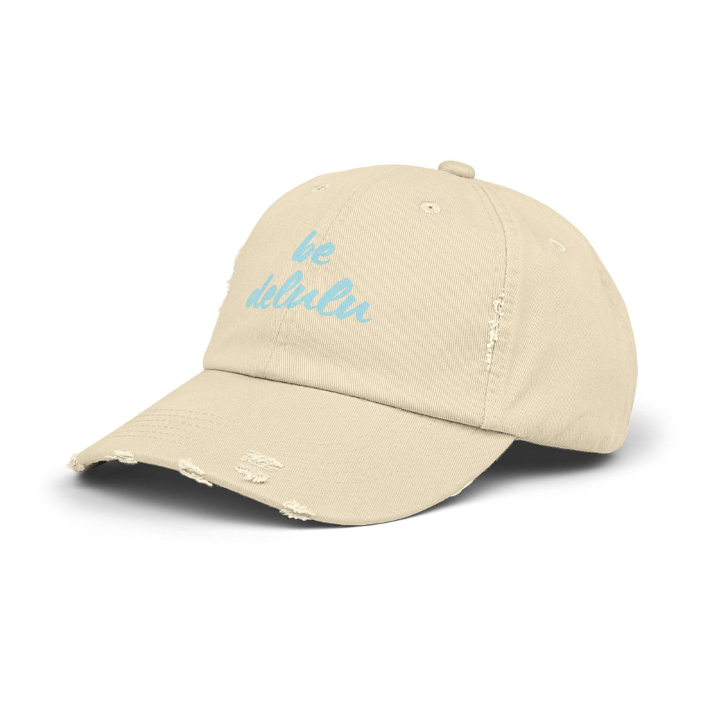 Be Delulu - Distressed Baseball Cap