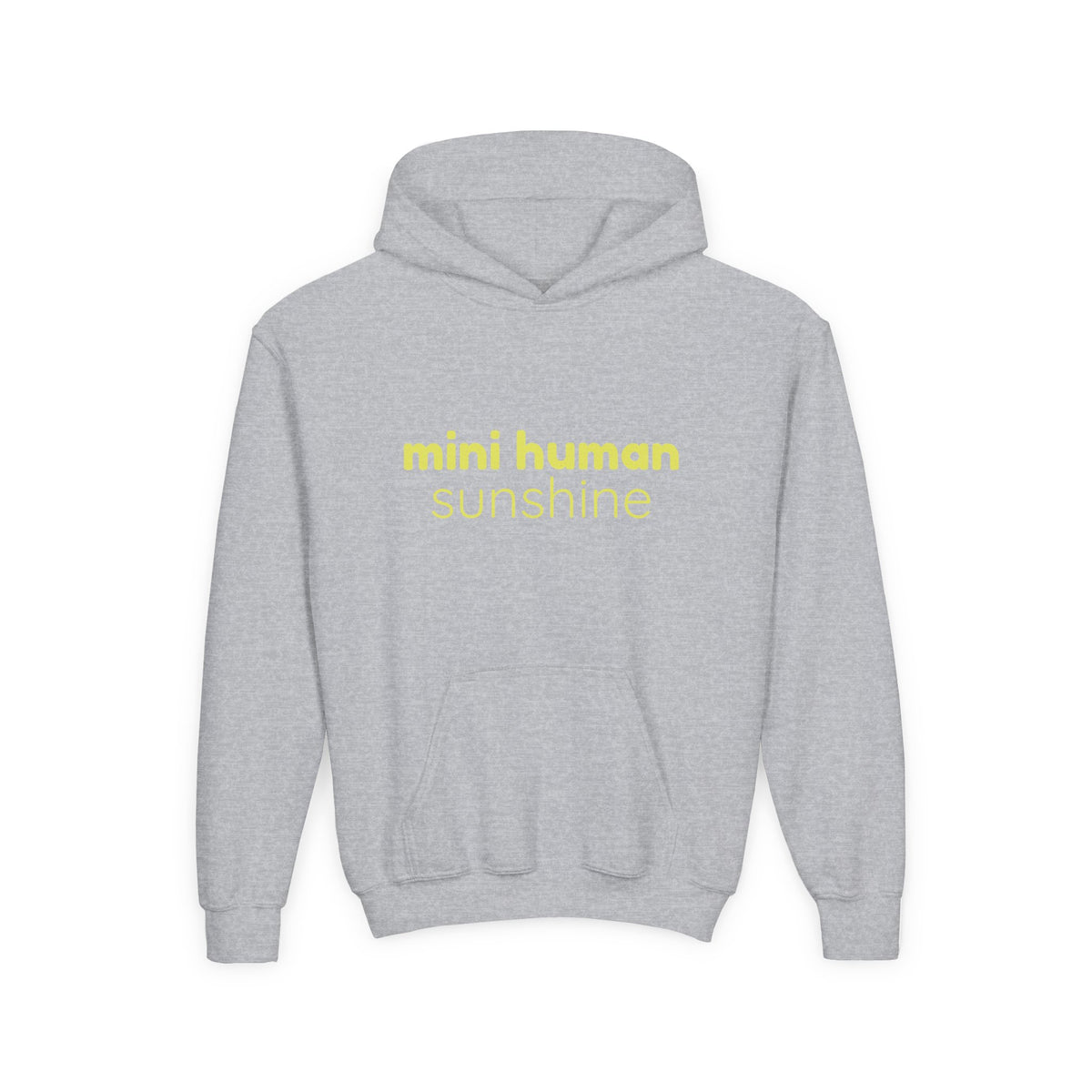 Mini Human Sunshine Youth Hoodie