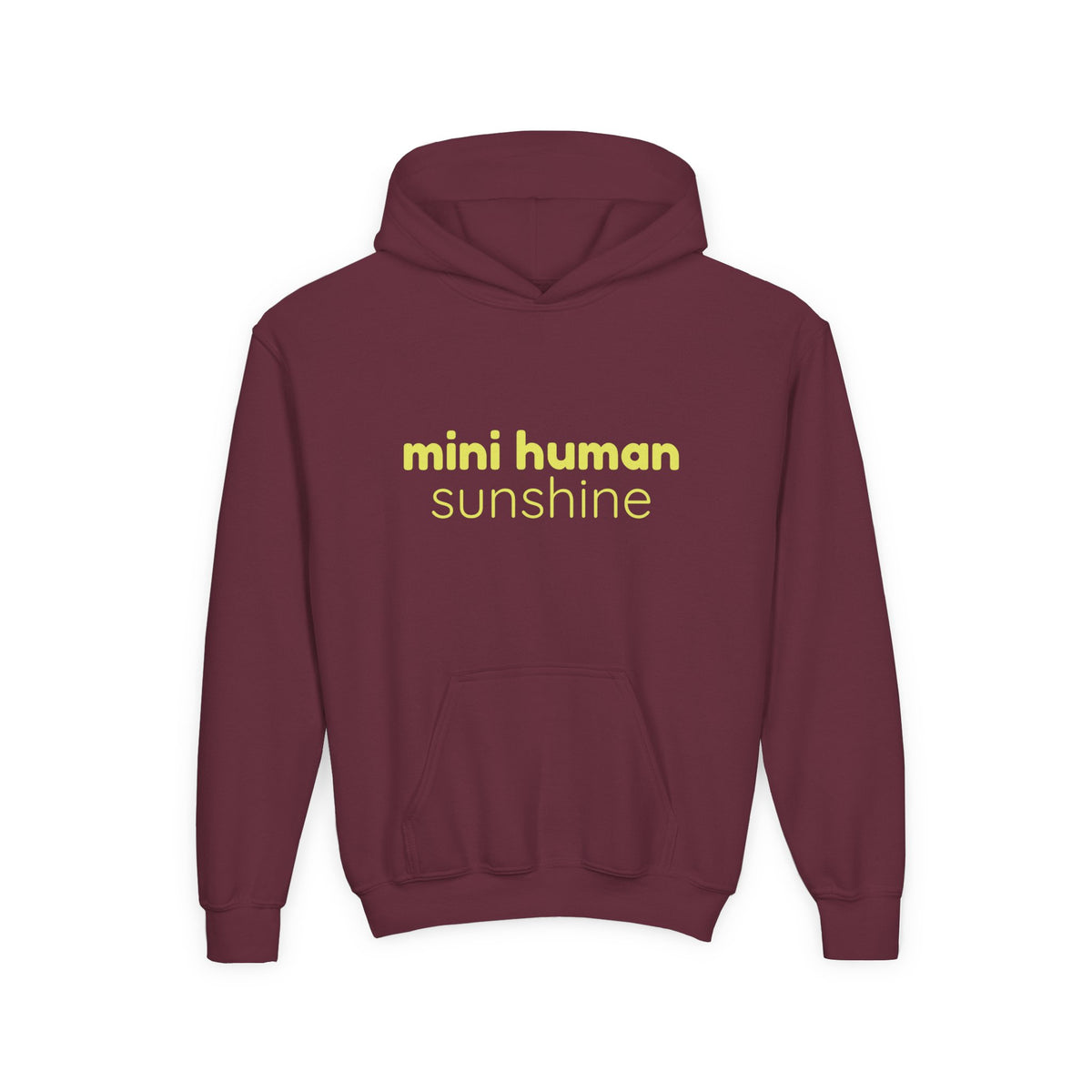 Mini Human Sunshine Youth Hoodie