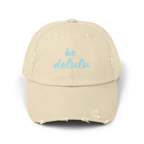 Be Delulu - Distressed Baseball Cap