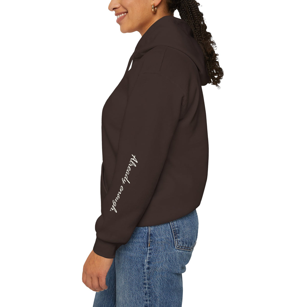 Enough over More | Unisex Hoodie | The MindfulMe Company