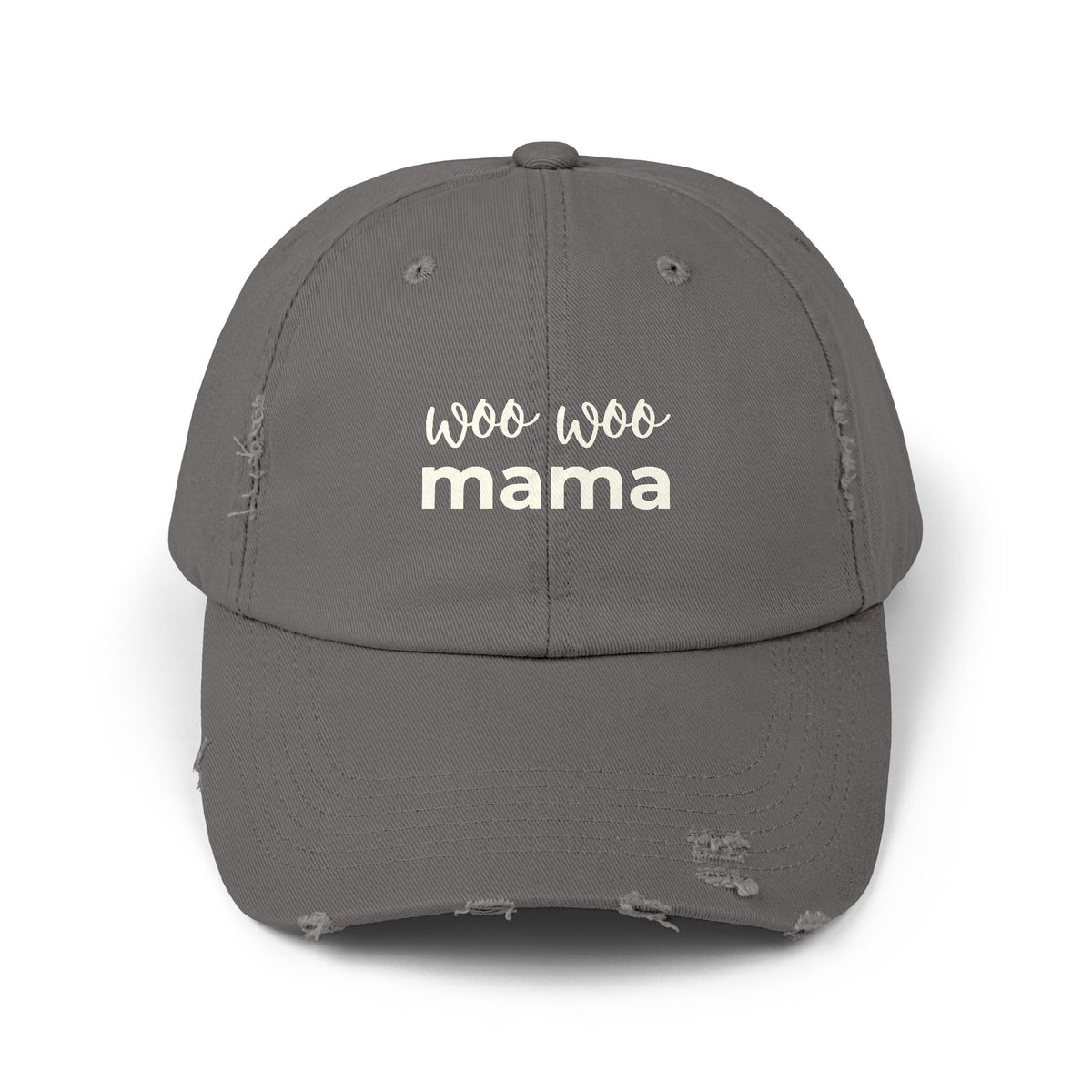 Woo Woo Mama - Distressed Hat