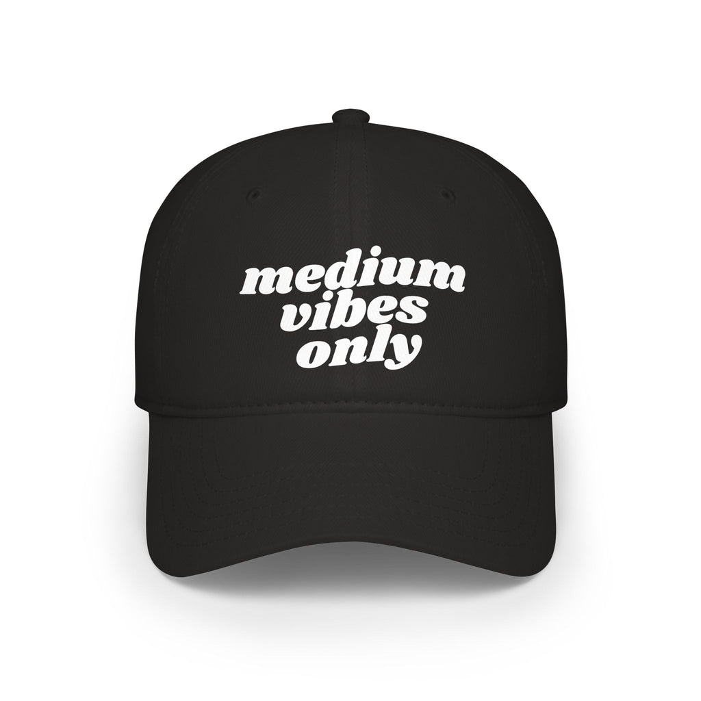 Medium Vibes Only - Baseball Cap - DTG