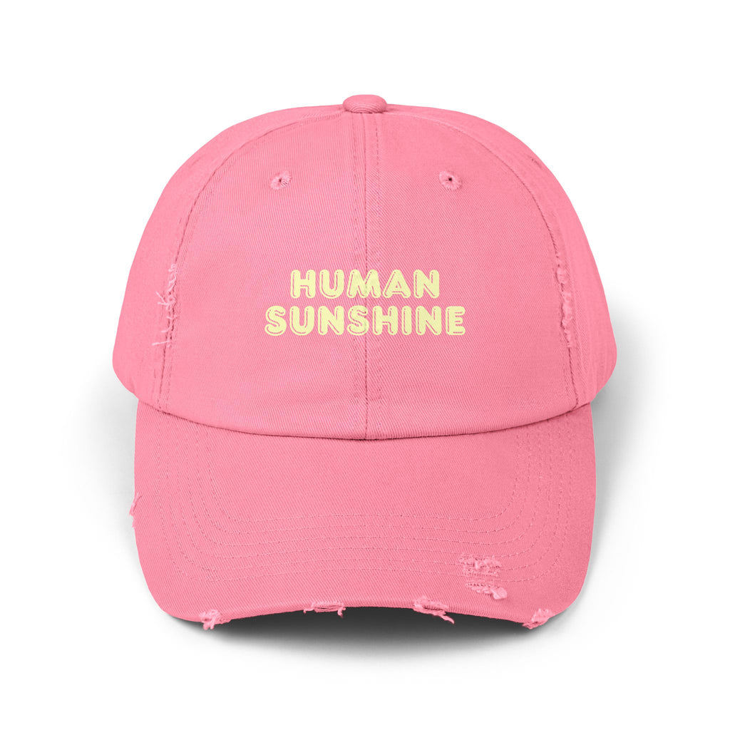 Human Sunshine - Distressed Baseball Cap