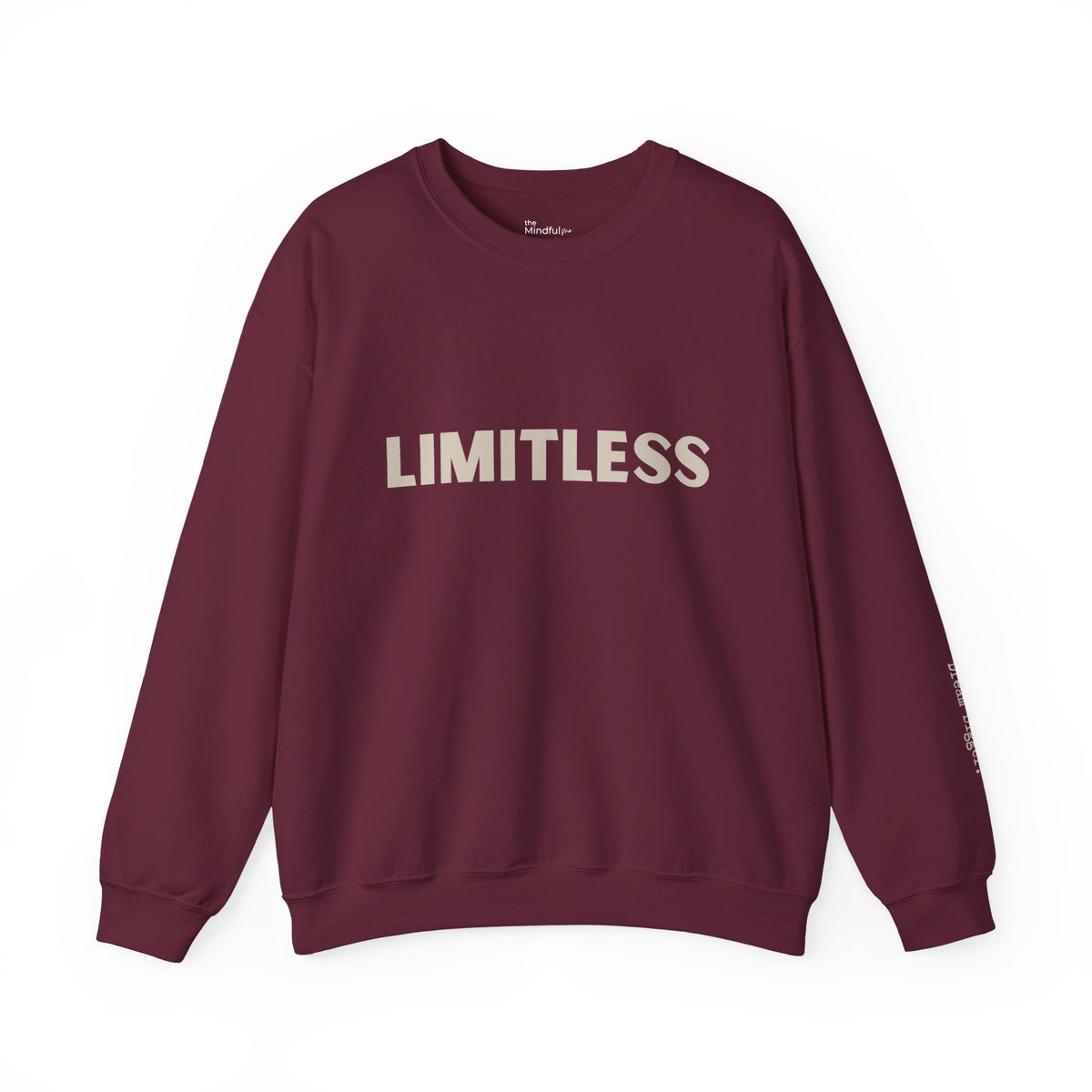 Limitless | Unisex Graphic Crewneck | Affirmation Sweatshirt | The MindfulMe Company